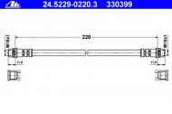 Шлангопровод ATE 24.5229-0220.3