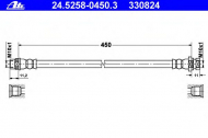 Шлангопровод ATE 24.5258-0450.3