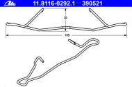 Пружина ATE 11.8116-0292.1