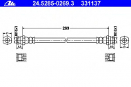 Шлангопровод ATE 24.5285-0269.3
