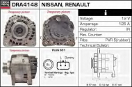 Генератор DELCO REMY DRA4148
