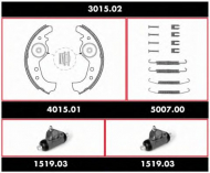 Комплект тормозов REMSA 3015.02