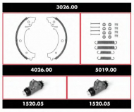 Комплект тормозов REMSA 3026.00