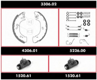 Комплект тормозов REMSA 3306.02