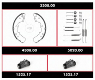 Комплект тормозов REMSA 3308.00