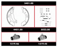 Комплект тормозов REMSA 3401.00