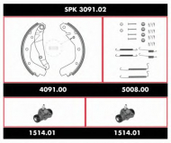 Комплект тормозов REMSA SPK 3091.02