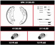 Комплект тормозов REMSA SPK 3138.02