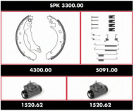 Комплект тормозов REMSA SPK 3300.00