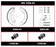 Комплект тормозов REMSA SPK 3396.04