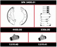 Комплект тормозов REMSA SPK 3400.01