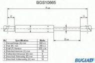 Газовая пружина BUGIAD BGS10665