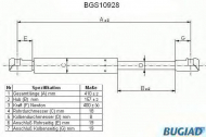 Газовая пружина BUGIAD BGS10928