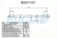 Газовая пружина BUGIAD BGS11157