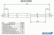 Газовая пружина BUGIAD BGS10005