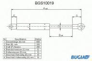 Газовая пружина BUGIAD BGS10019