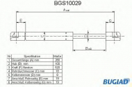 Газовая пружина BUGIAD BGS10029