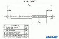 Газовая пружина BUGIAD BGS10030