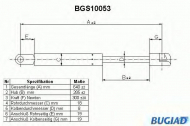 Газовая пружина BUGIAD BGS10053