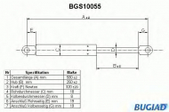 Газовая пружина BUGIAD BGS10055