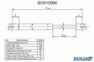 Газовая пружина BUGIAD BGS10064