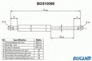 Газовая пружина BUGIAD BGS10069