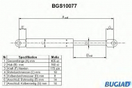 Газовая пружина BUGIAD BGS10077