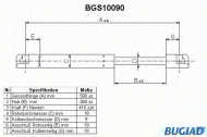 Газовая пружина BUGIAD BGS10090