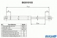 Газовая пружина BUGIAD BGS10103