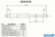 Газовая пружина BUGIAD BGS10105