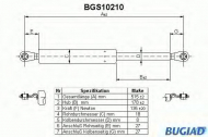 Газовая пружина BUGIAD BGS10210