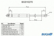 Газовая пружина BUGIAD BGS10270