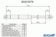 Газовая пружина BUGIAD BGS10279