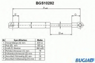 Газовая пружина BUGIAD BGS10292