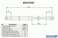 Газовая пружина BUGIAD BGS10302