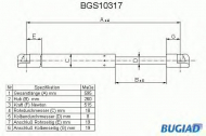 Газовая пружина BUGIAD BGS10317