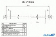 Газовая пружина BUGIAD BGS10335