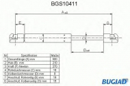 Газовая пружина BUGIAD BGS10411