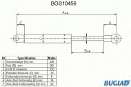 Газовая пружина BUGIAD BGS10456