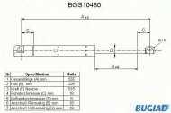 Газовая пружина BUGIAD BGS10480