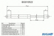 Газовая пружина BUGIAD BGS10522