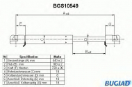 Газовая пружина BUGIAD BGS10549