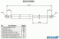 Газовая пружина BUGIAD BGS10563