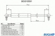 Газовая пружина BUGIAD BGS10591