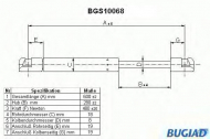 Газовая пружина BUGIAD BGS10068