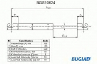 Газовая пружина BUGIAD BGS10624