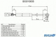 Газовая пружина BUGIAD BGS10635