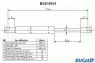 Газовая пружина BUGIAD BGS10921