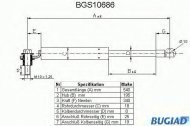 Газовая пружина BUGIAD BGS10686