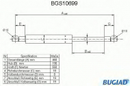 Газовая пружина BUGIAD BGS10699